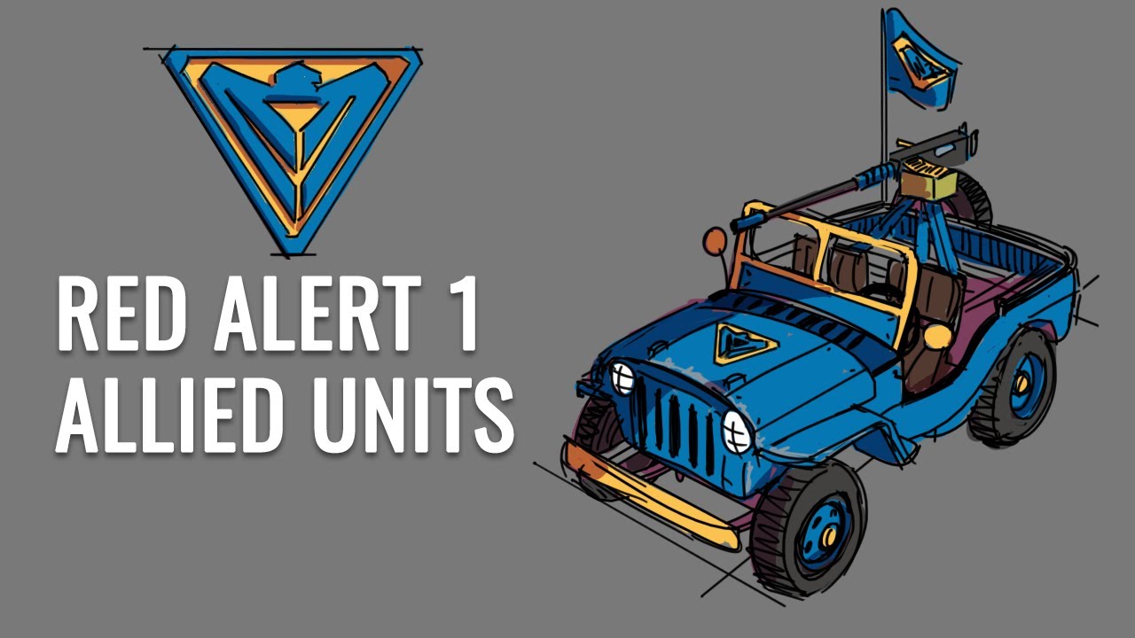 Red Alert 1 Allied Units