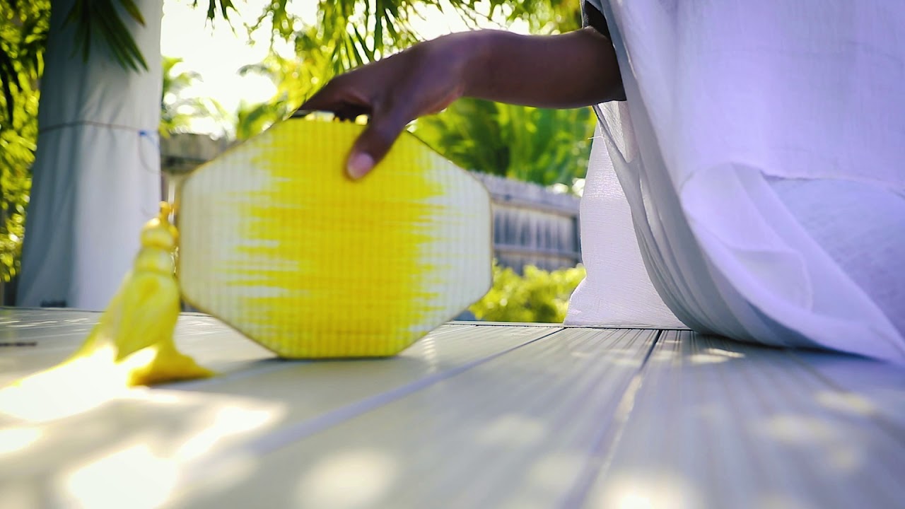 Designer Clutch &ndash; Get the Sofia Octagon Clutch in Lemon Yellow by Rafe New York