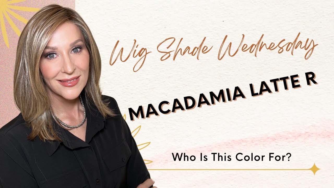 WIG Shade Wednesday | MACADAMIA LATTE R | Belle Tress | Side By Side Indoor & Outdoor Lighting!