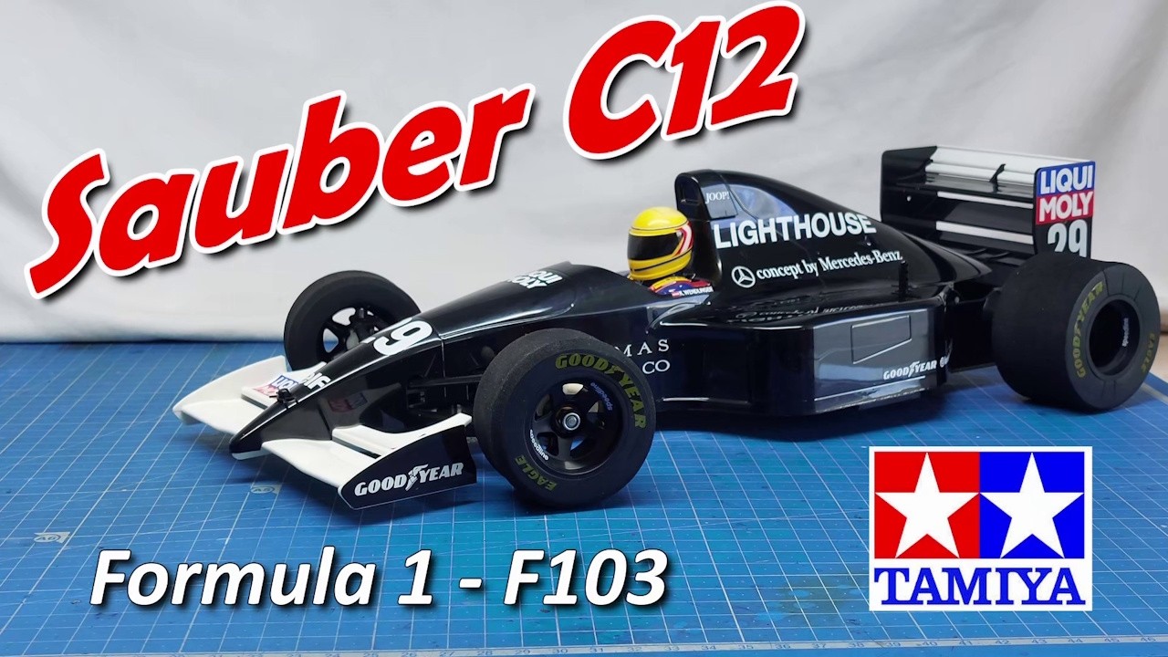 🔧 BUILD : Tamiya Sauber C12 F103 chassis - Formula 1 🏁