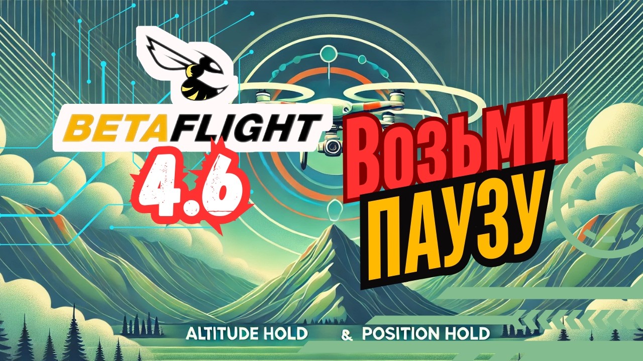 NEW FEATURES of Betaflight 4.6: Altitude Hold and Position Hold!