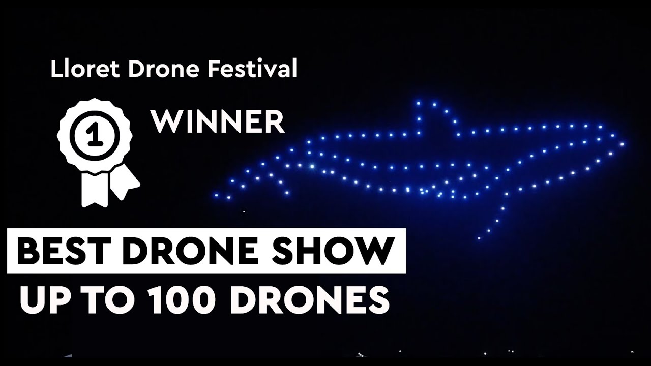 Lloret Drone Show - by Flock Drone Art