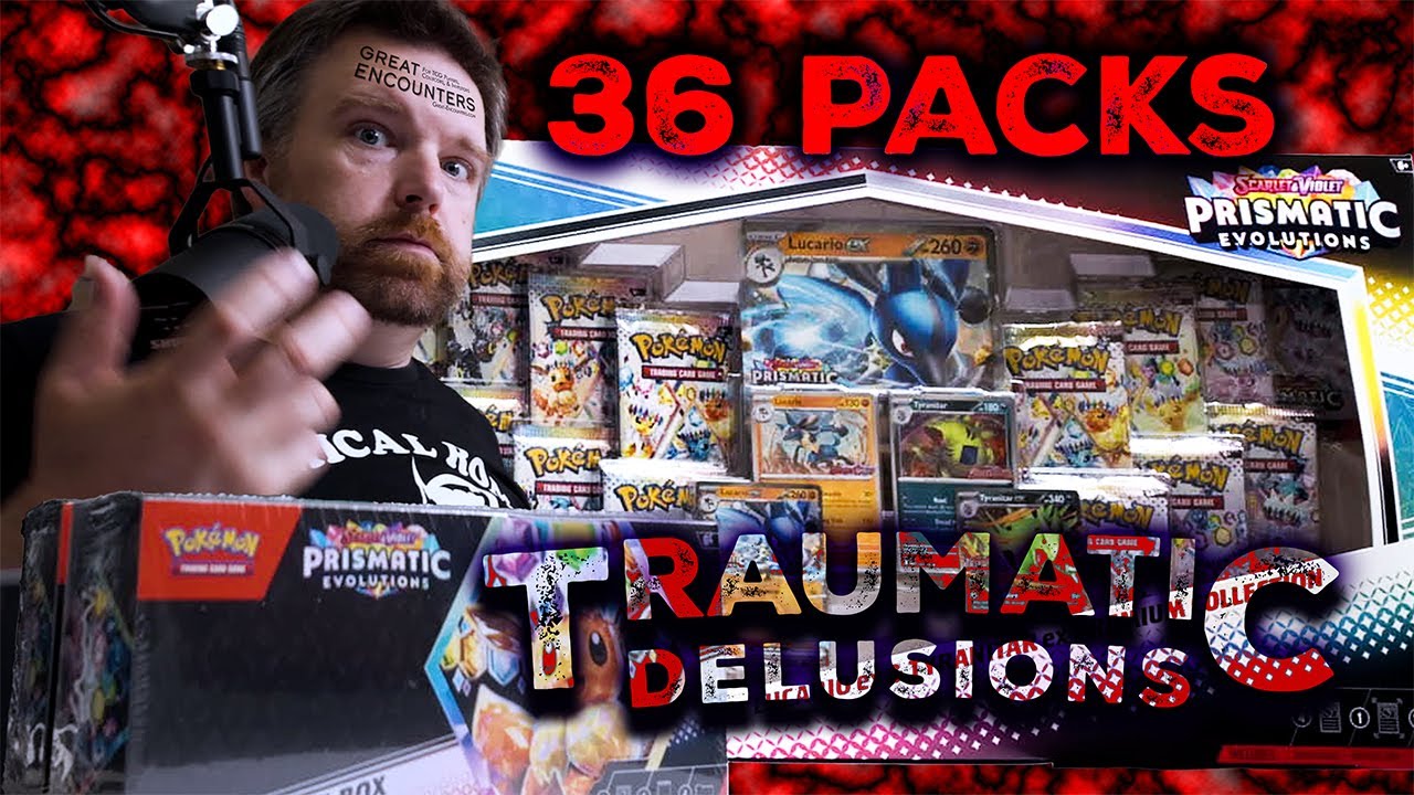 36 Packs Opened! Lucario ex & Tyranitar ex Premium Collection + Surprise Boxes Prismatic Evolutions