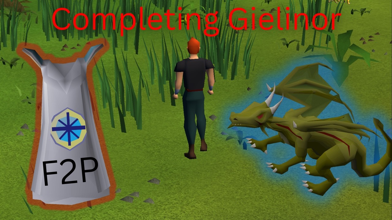The OSRS Free to play Quest Cape | Completing Gielinor Ep. 6