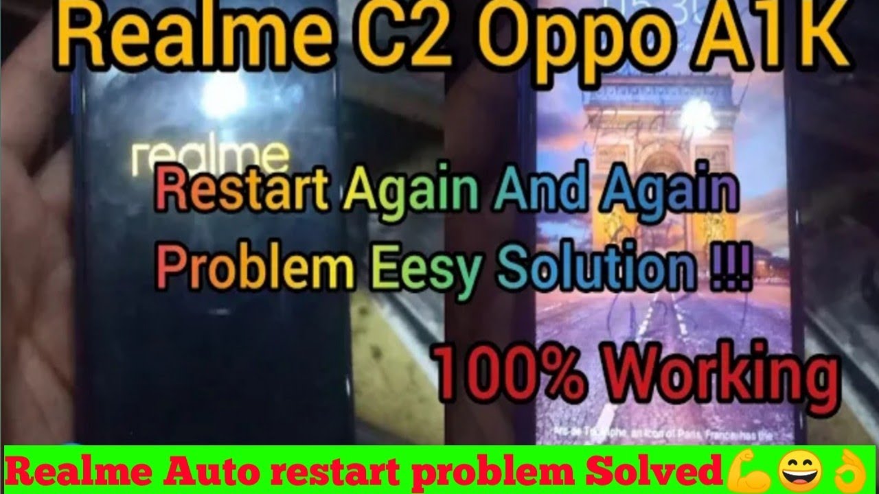 #realmeautorecovery #realmerest Realme c2  Auto Recovery Problem realme auto Restart problem solved