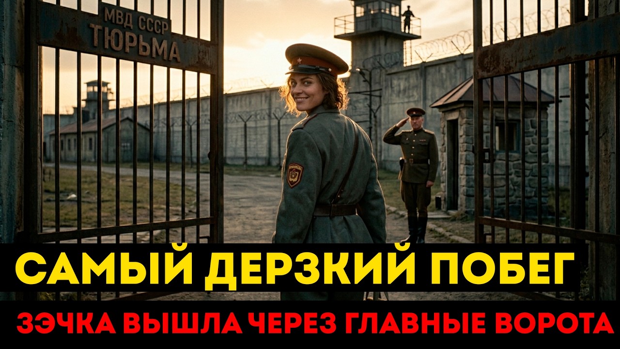 ЗЭЧКА вышла через ГЛАВНЫЕ ВОРОТА в форме надзирательницы! Самый ДЕРЗКИЙ ПОБЕГ