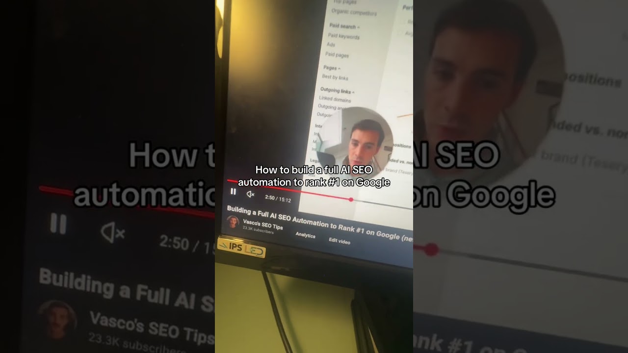 How to build a full AI SEO automation to rank #1 on Google