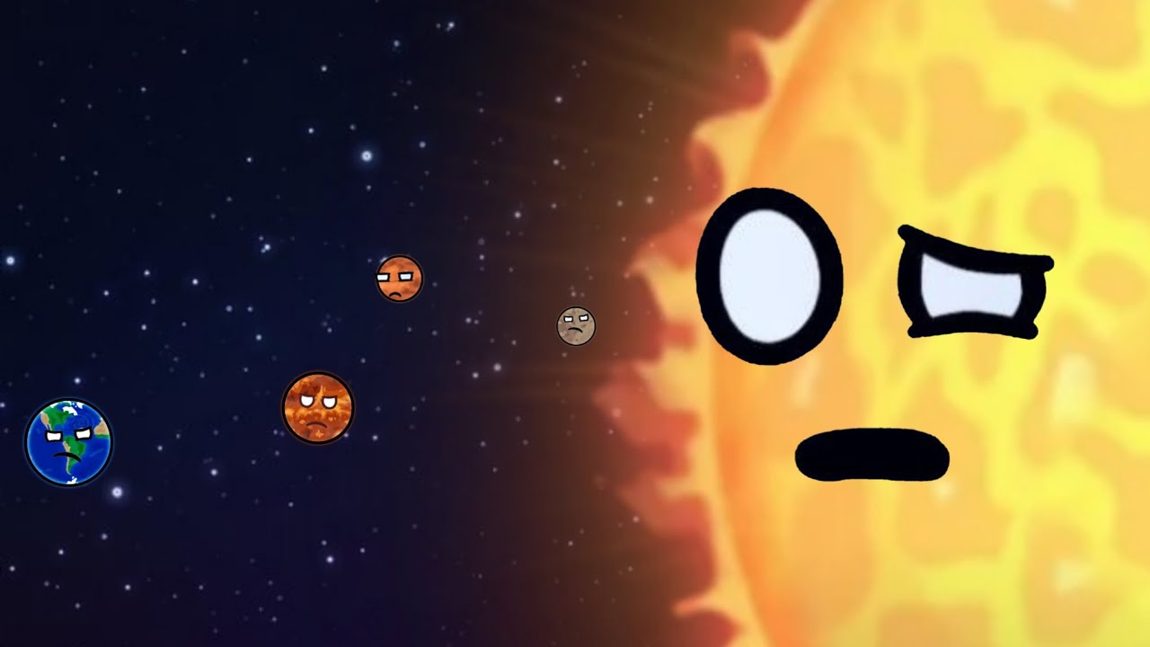 Les planètes a vengé le soleil 