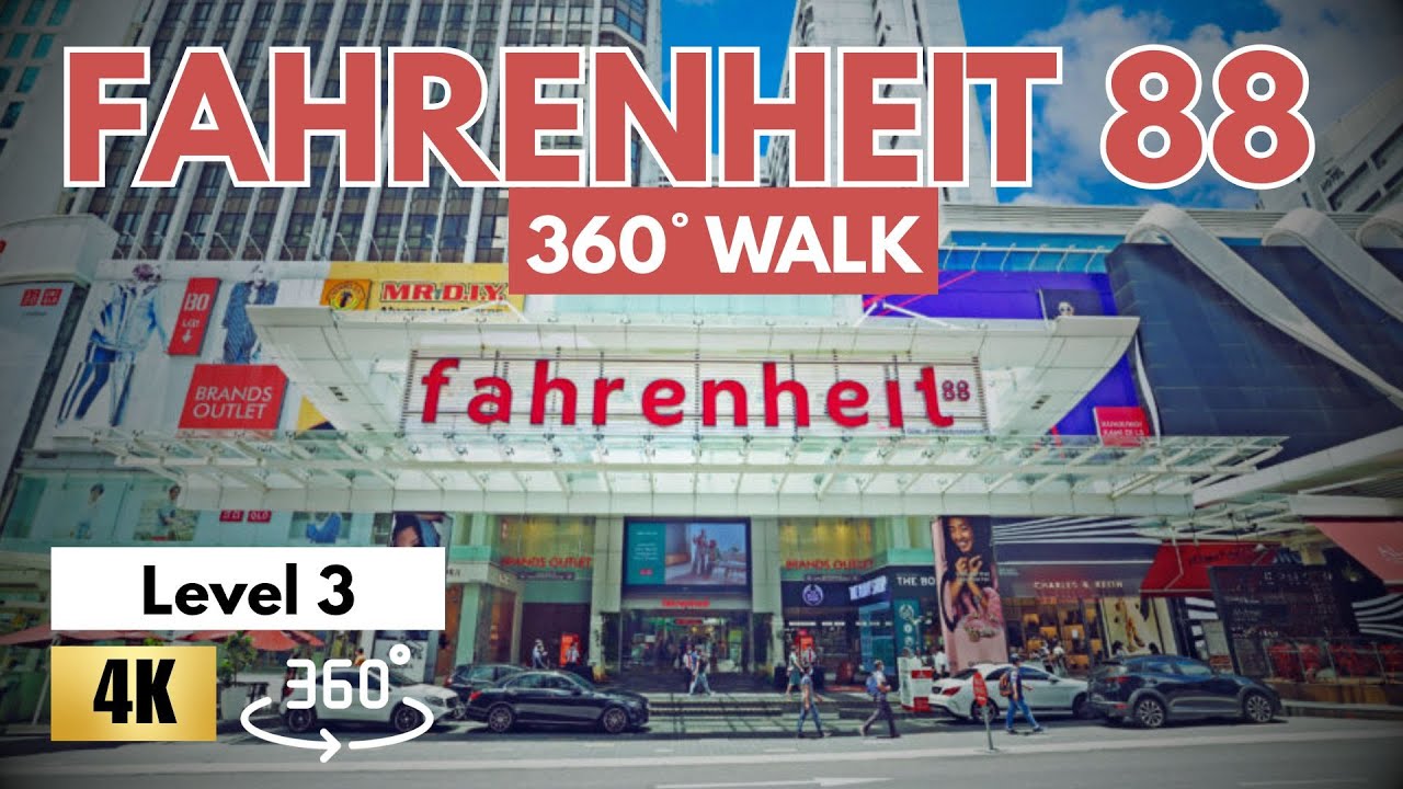 Fahrenheit 88 Level 3: Trendy Urban Fashion & Lifestyle Stores 360° Walkthrough