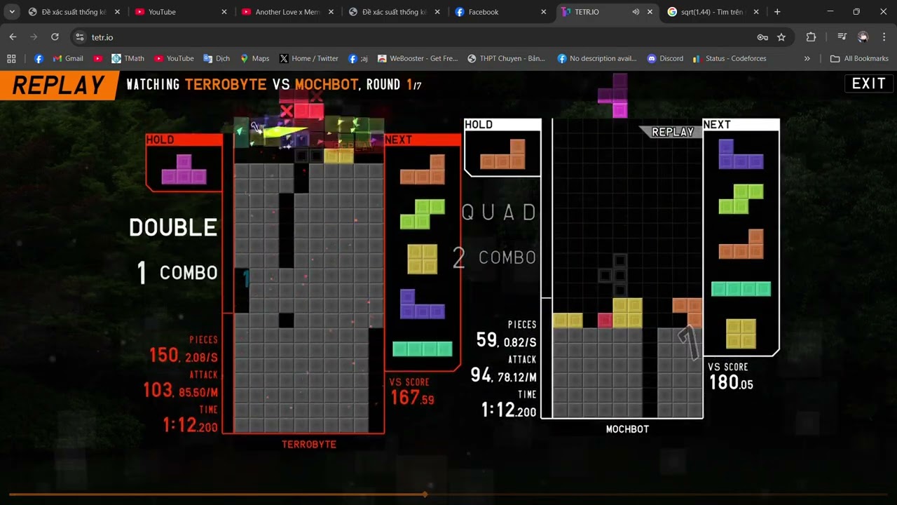 Lucky round vs 0.8 moch bot