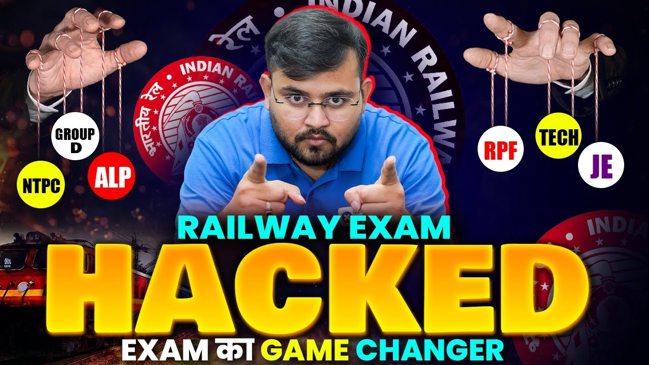 Railway Exam 2025 HACKED | Game Changer Strategy Revealed by Sahil Sir