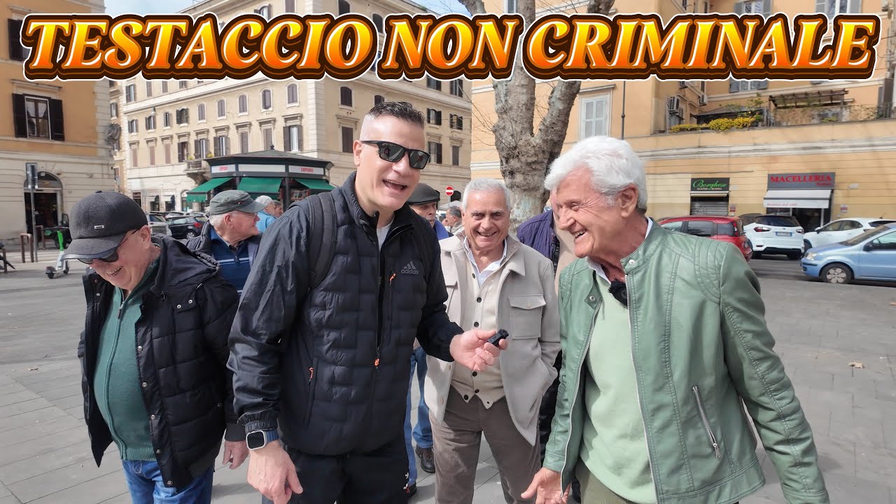 Vecchia Roma quartiere Testaccio Non criminale edition