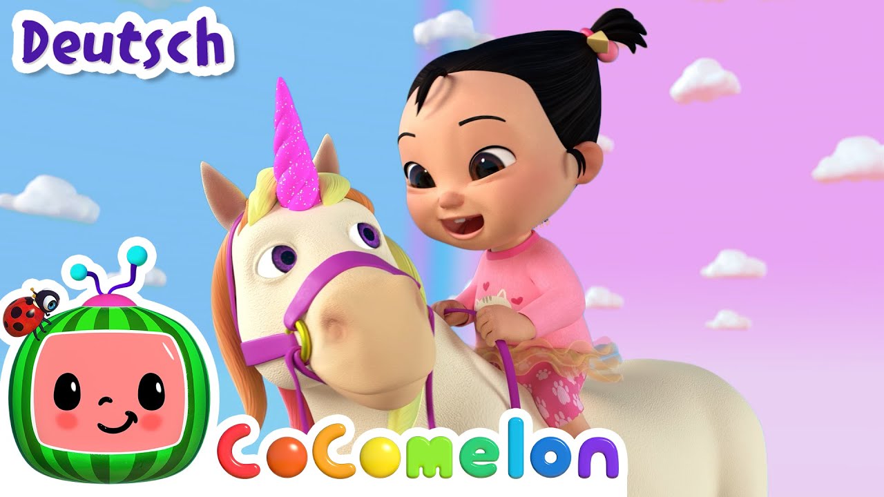 Einhorn Lied | CoComelon Deutsch | Cartoons und Kinderlieder