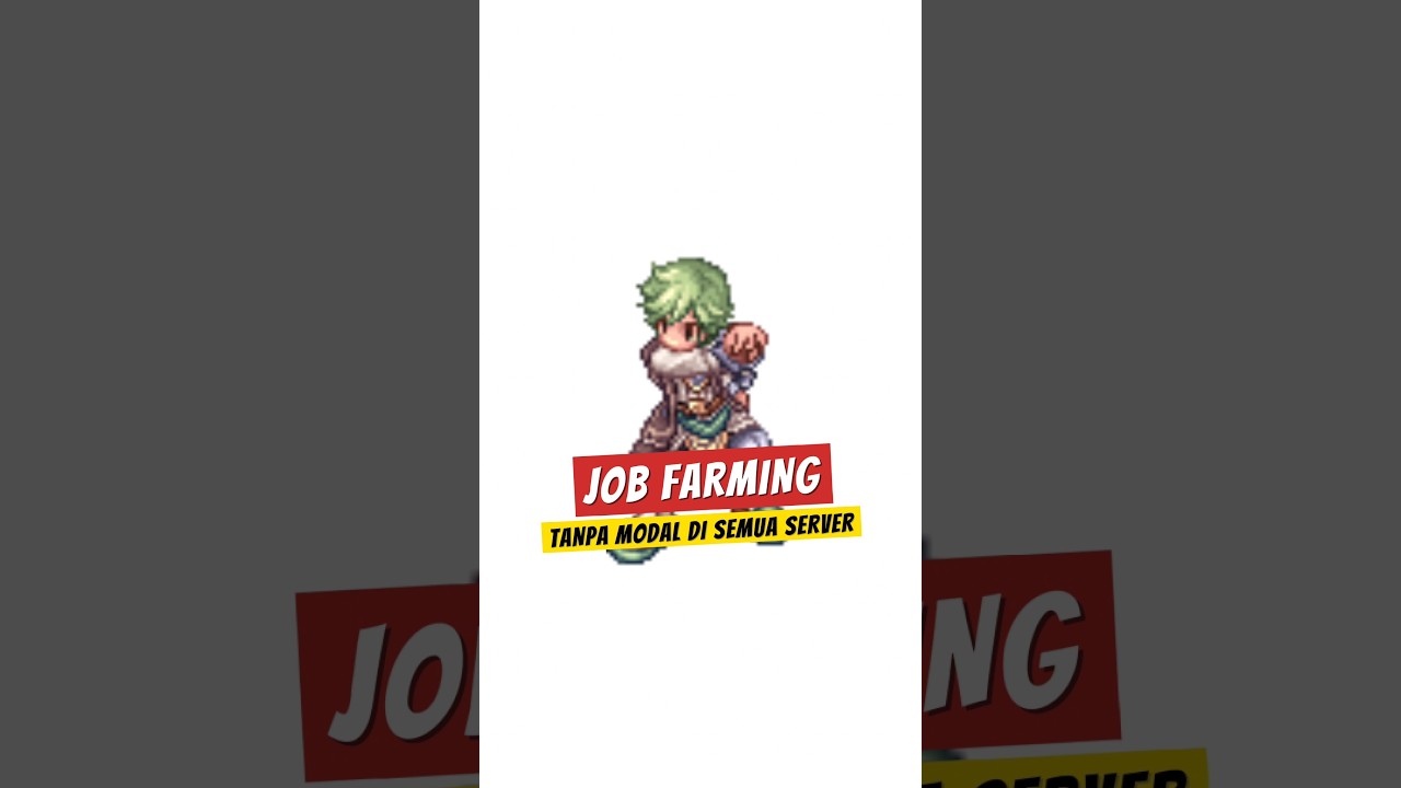 JOB FARMING TANPA MODAL #shorts #ragnarokclassic #ragnarokclassic #manhwa