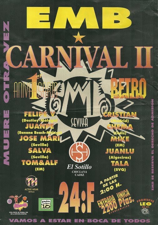 DJ Salva - Carnival II 1996 (Anfiteatro Cadiz) EMB - RIP-TAPE