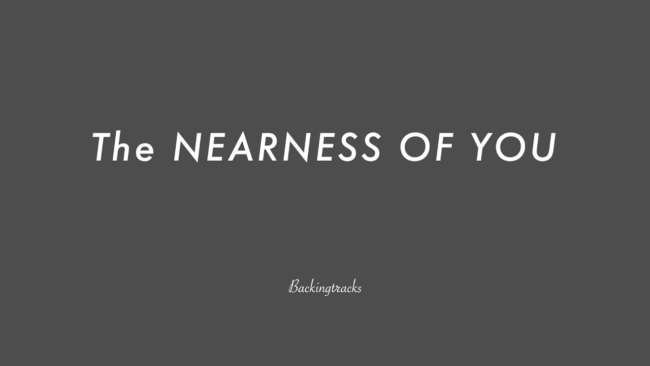 The NEARNESS OF YOU chord progression - Backing Track Play Along Jazz Standard Bible 2 Guitar