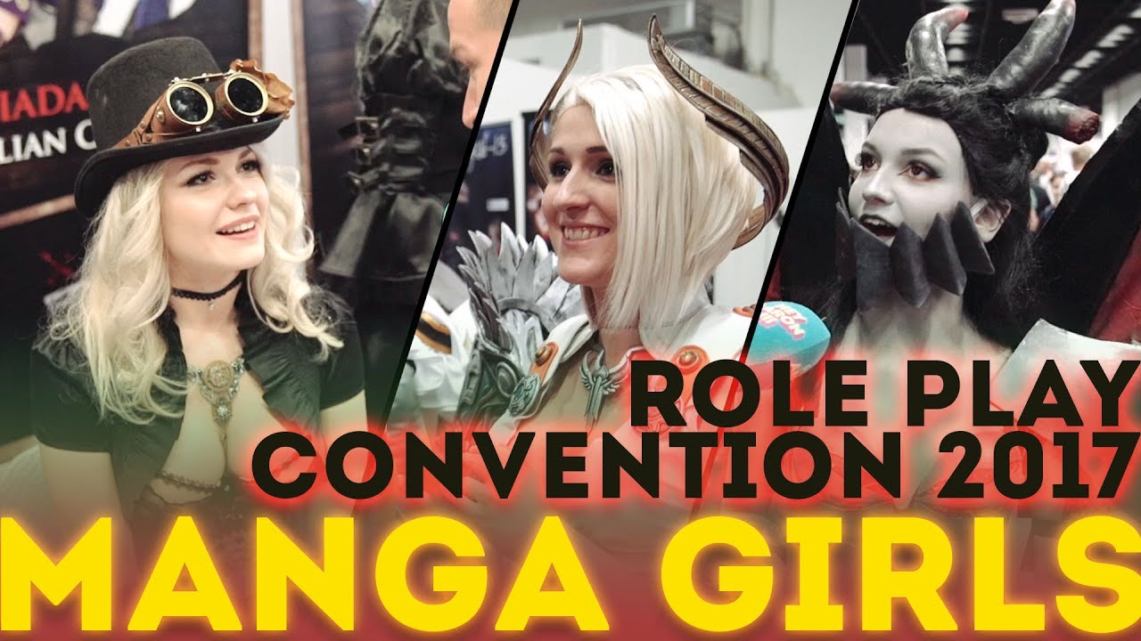 MANGA GIRLS auf der Role Play Convention 2017 !!!