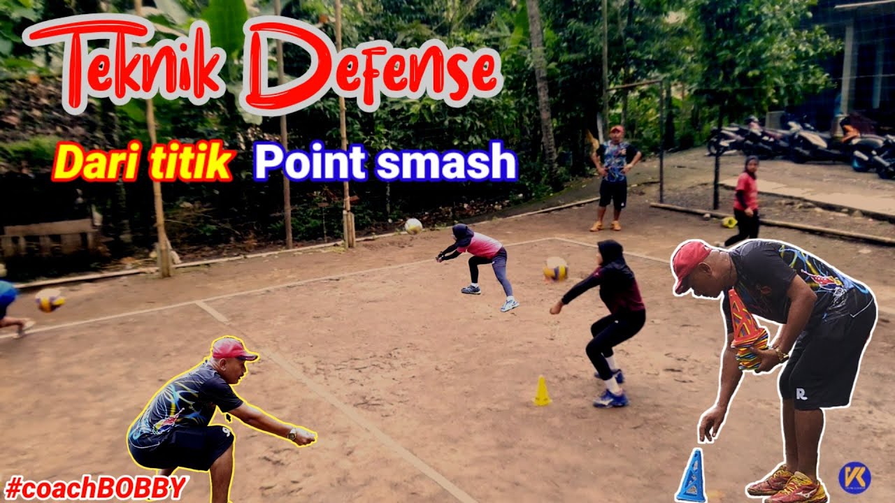 Teknik & posisi difense bola voli