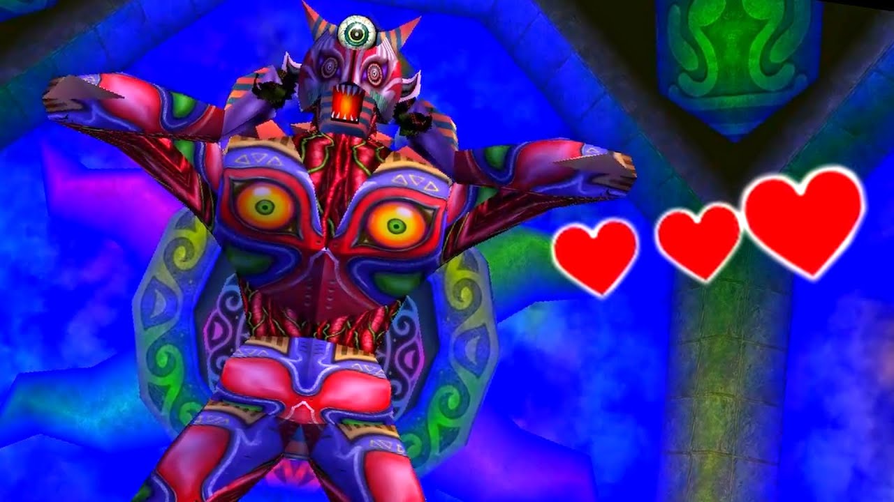 Defeating Majora Before The Edible Kicks In | Majora's Mask 3 Heart Run