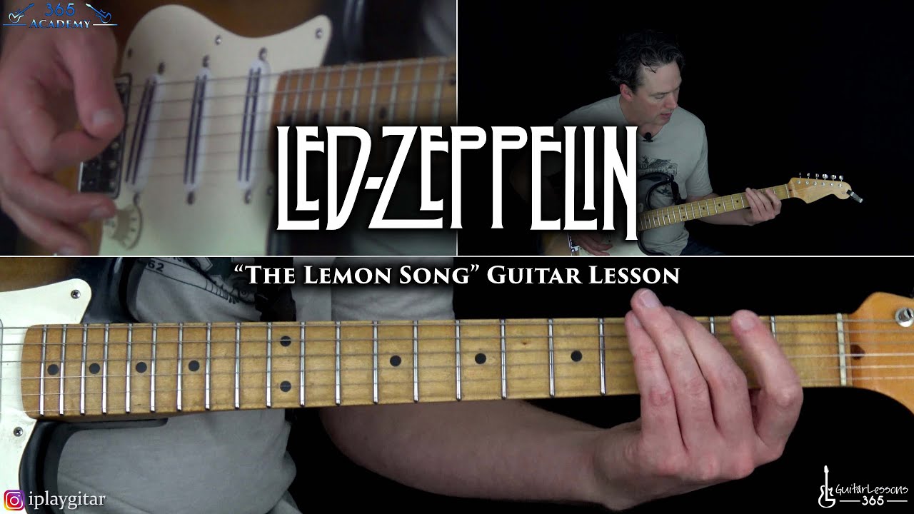 The Lemon Song Guitar Lesson - Led Zeppelin