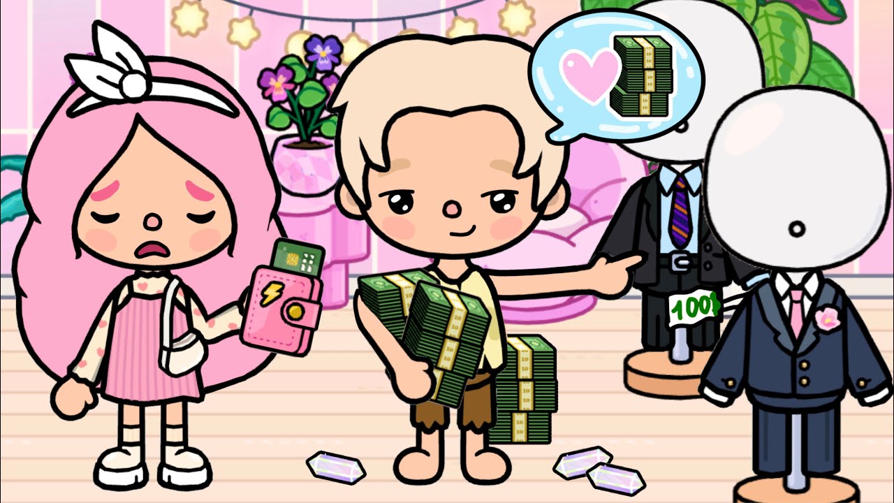 My boyfriend loves money more than me💔/ Toca Sad Story🥺/ Toca Boca