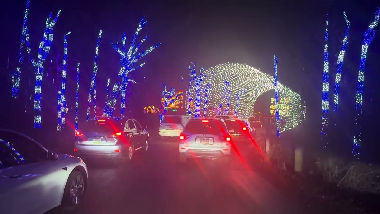 Christmas light at PA