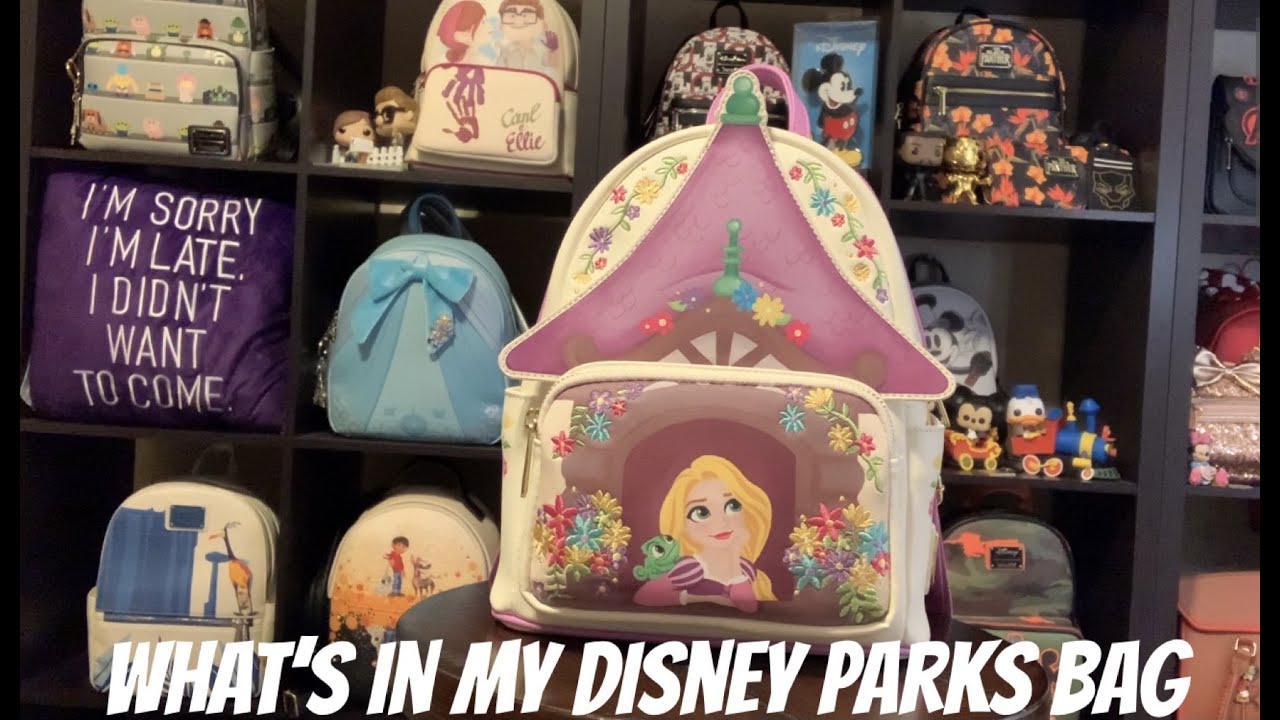 Что в моём мини-рюкзаке Disney Loungefly?! Необходимые вещи на каждый день.