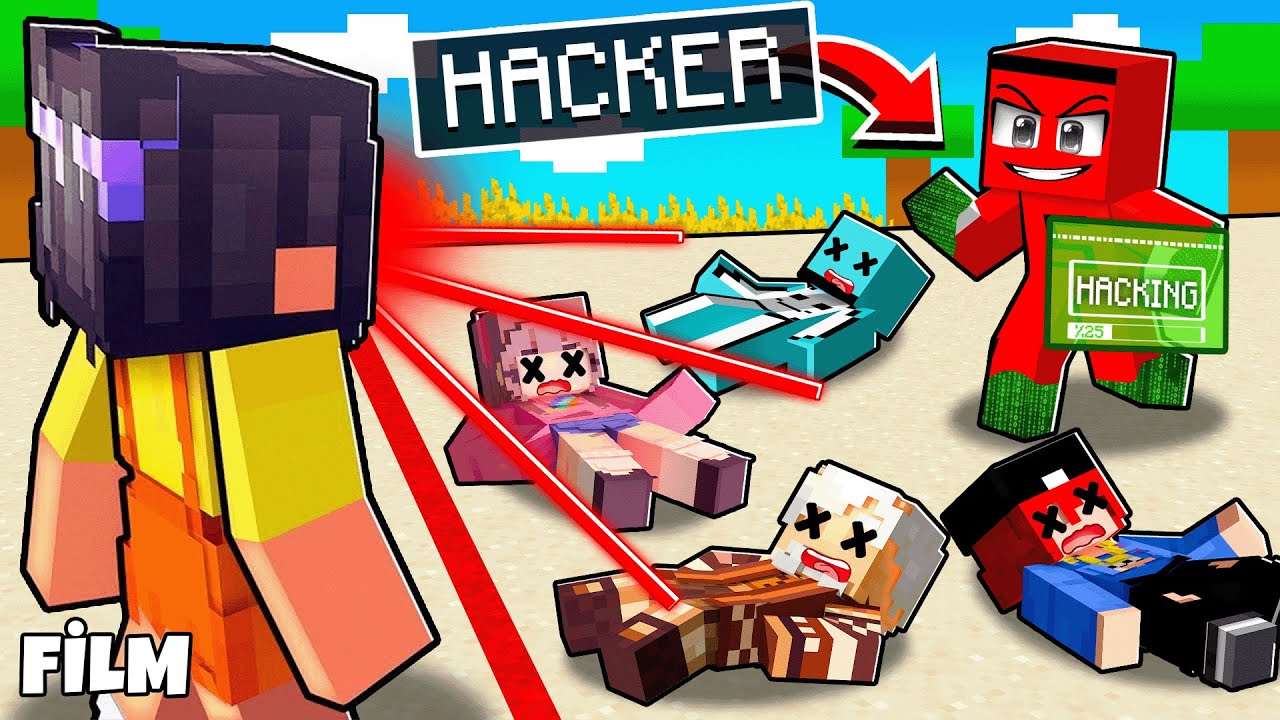 SQUID GAME OYUNUNDA FRONTMANİN GİZLİ KOMUTLARINI KULLANIYORUM !! - Minecraft