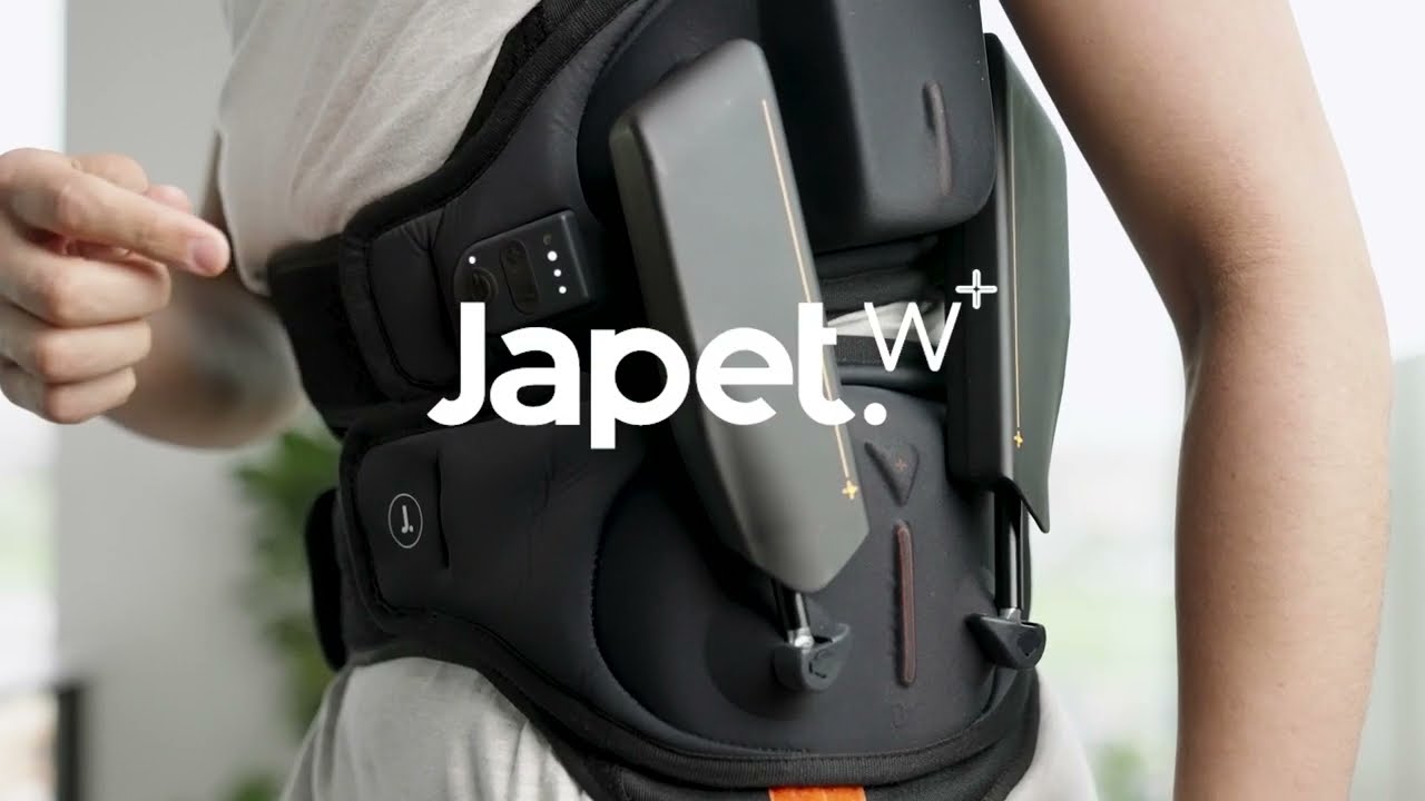 Exosquelette Japet.W+ en 10 secondes