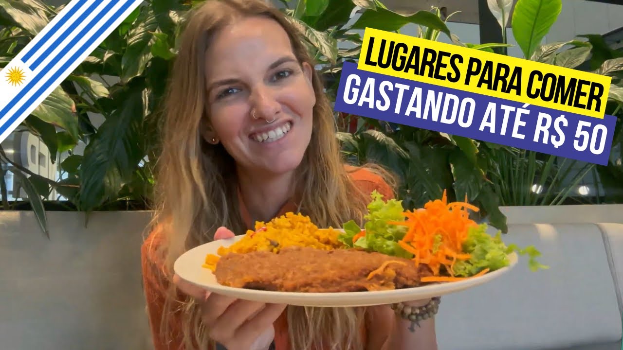 RESTAURANTES BONS E BARATOS EM MONTEVIDÉU NO URUGUAI - ALMOÇO POR ATÉ 50 REAIS