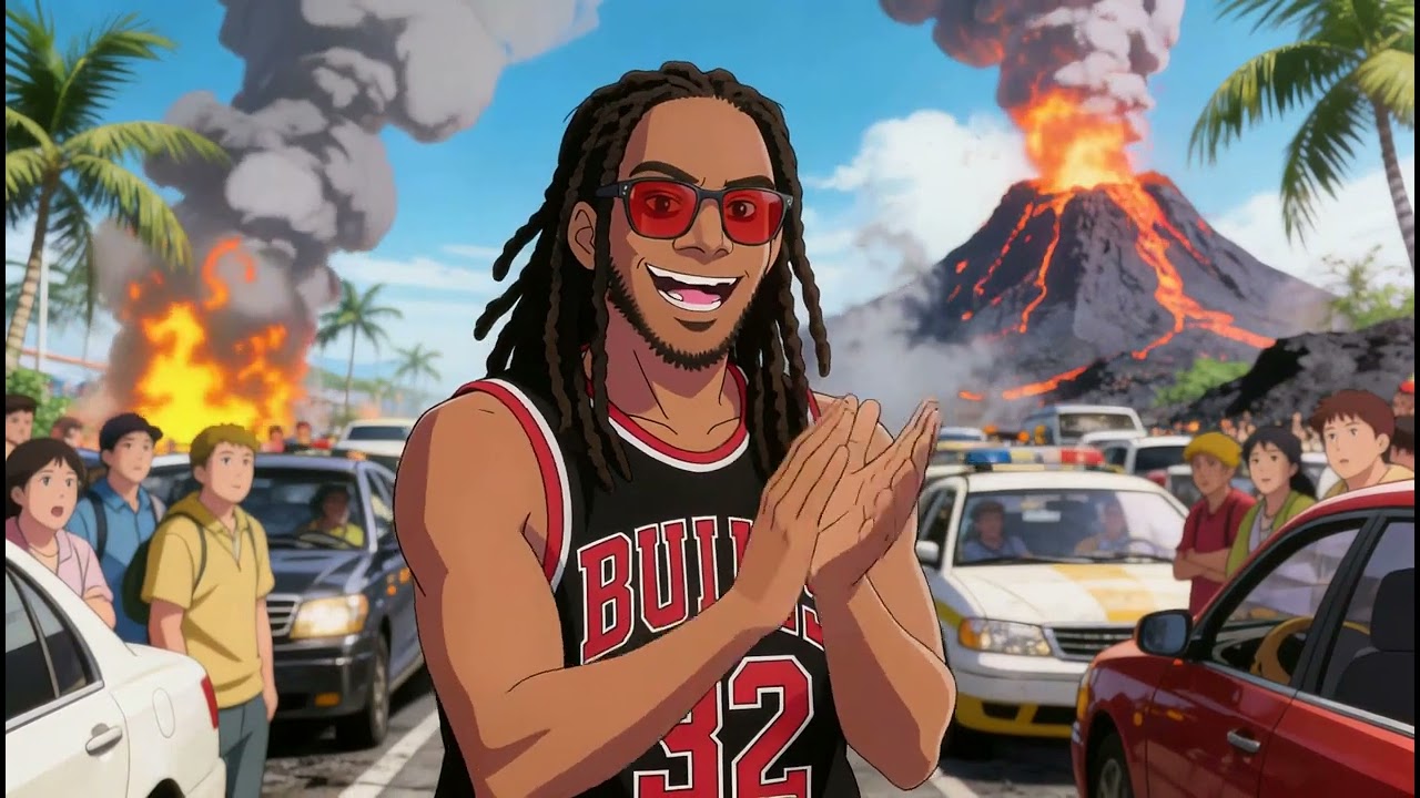 Tout le monde au Volcan - DJ FAYA VRG (Clip officiel IA) île de la Réunion