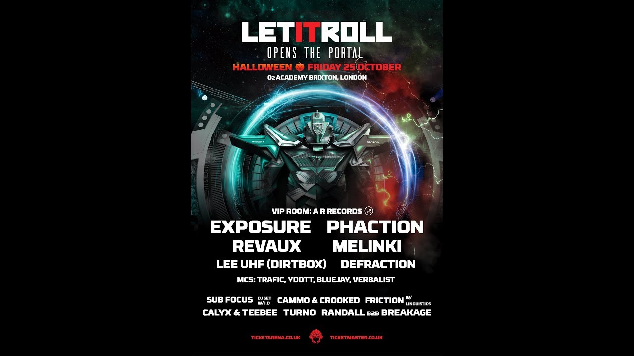 A R RECORDS |  LET IT ROLL OPENS THE PORTAL |  O2 BRIXTON ACADEMY 25.10.19 | AFTERMOVIE