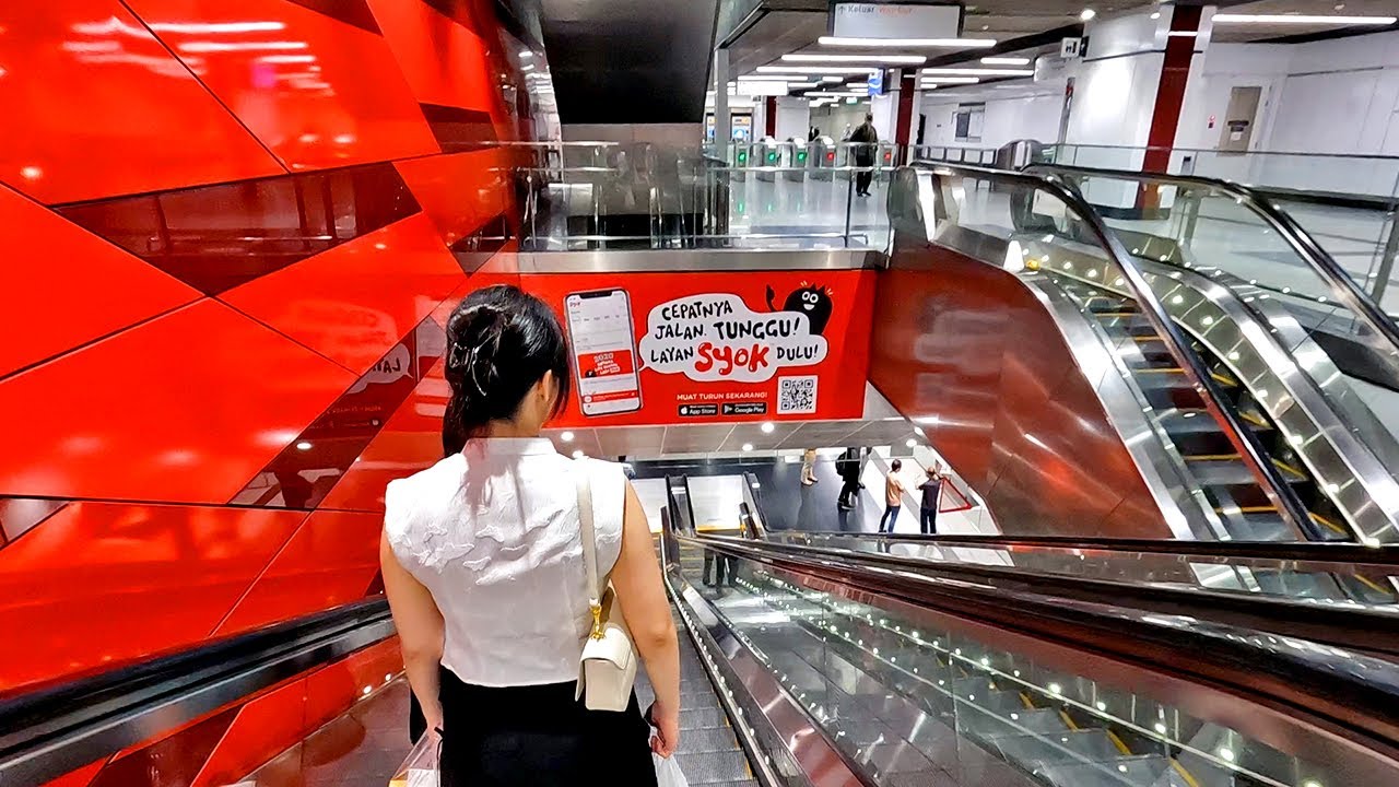 MRT Kajang Line - Bukit Bintang To Tun Razak Exchange TRX Mall