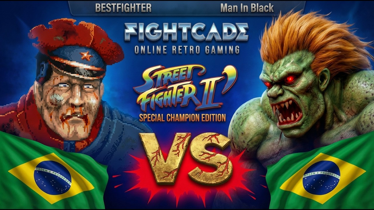 Street Fighter 2'CE BESTFIGHTER vs Man In Black  FT-10