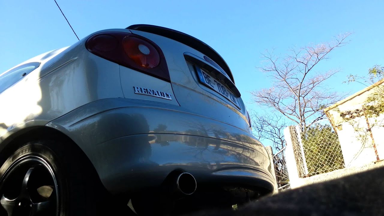 Prise son megane coupe 1.6 16v