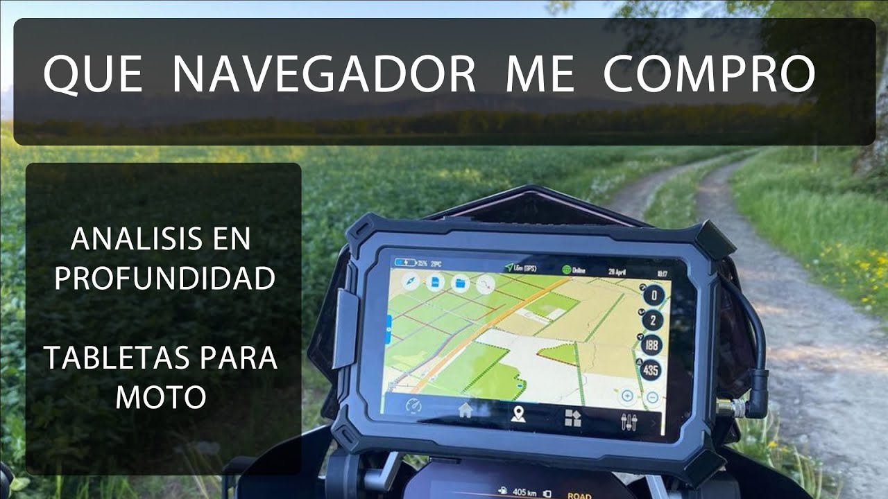 Encontramos el GPS navegador de moto ideal Carpe Item