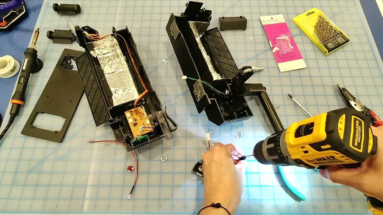 Spirit Halloween Ghostbusters Ghost Trap Movie Accurate Hat Light Modification DIY Video!