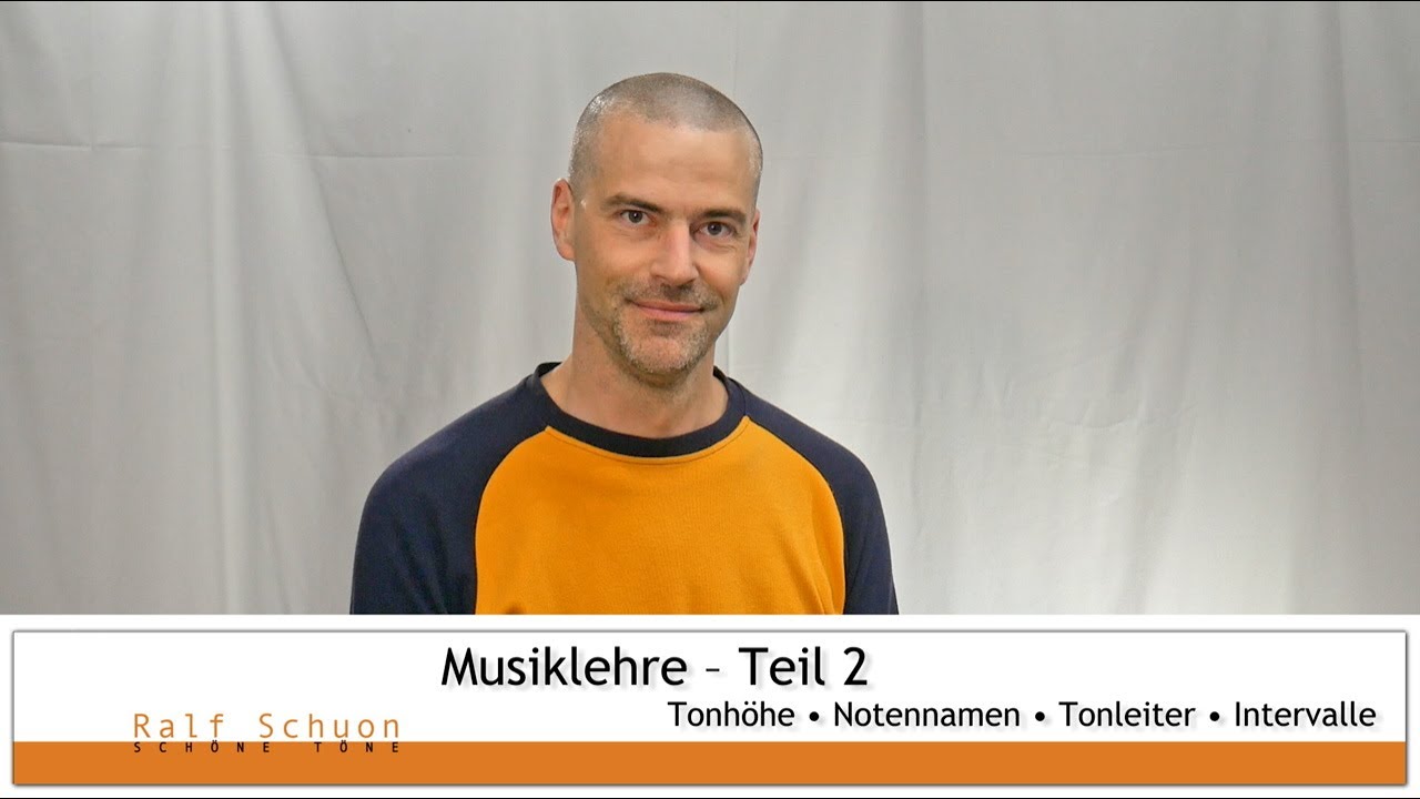 Musiklehre - Teil 2: Tonh&ouml;he