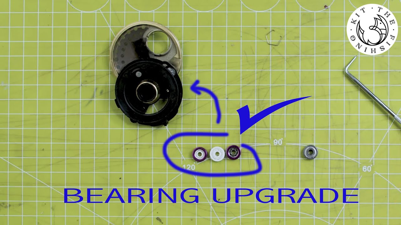SHIMANO CALCUTTA CONQUEST 200HG CERAMIC BEARING UPGRADE