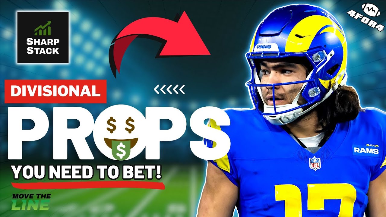 NFL Divisional Round Player Prop Bets! | Top Picks, Predictions & Odds