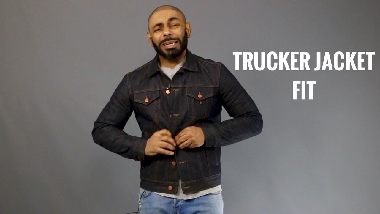 How A Men's Trucker Jacket Should Fit/How A Denim Jacket Should Fit/How To Buy A Trucker Jacket