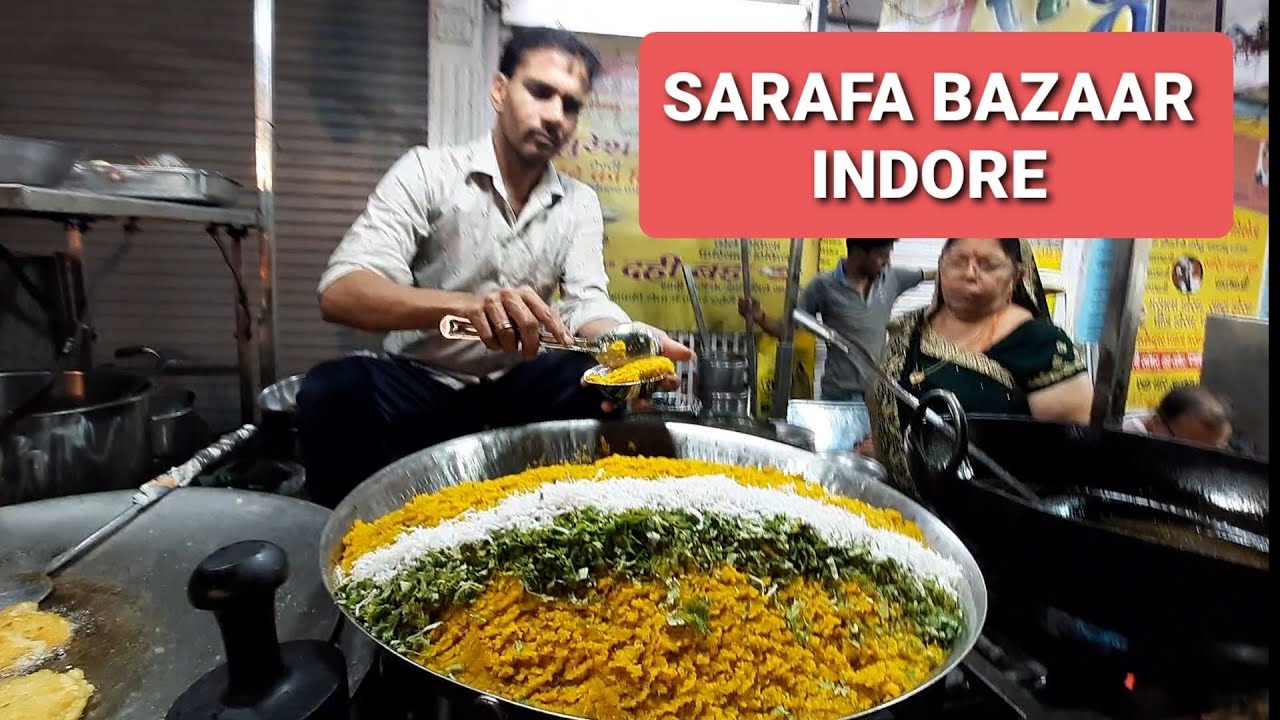 Ep.03 Indore Sarafa Bazaar | Dahi Vada,Bhutte Ka Kees, Jaleba,Coconut Crush #indore #streetfood