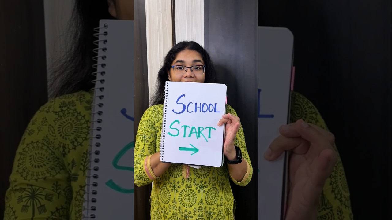 School Opening Day 1 in School #shorts #school #studytips #students