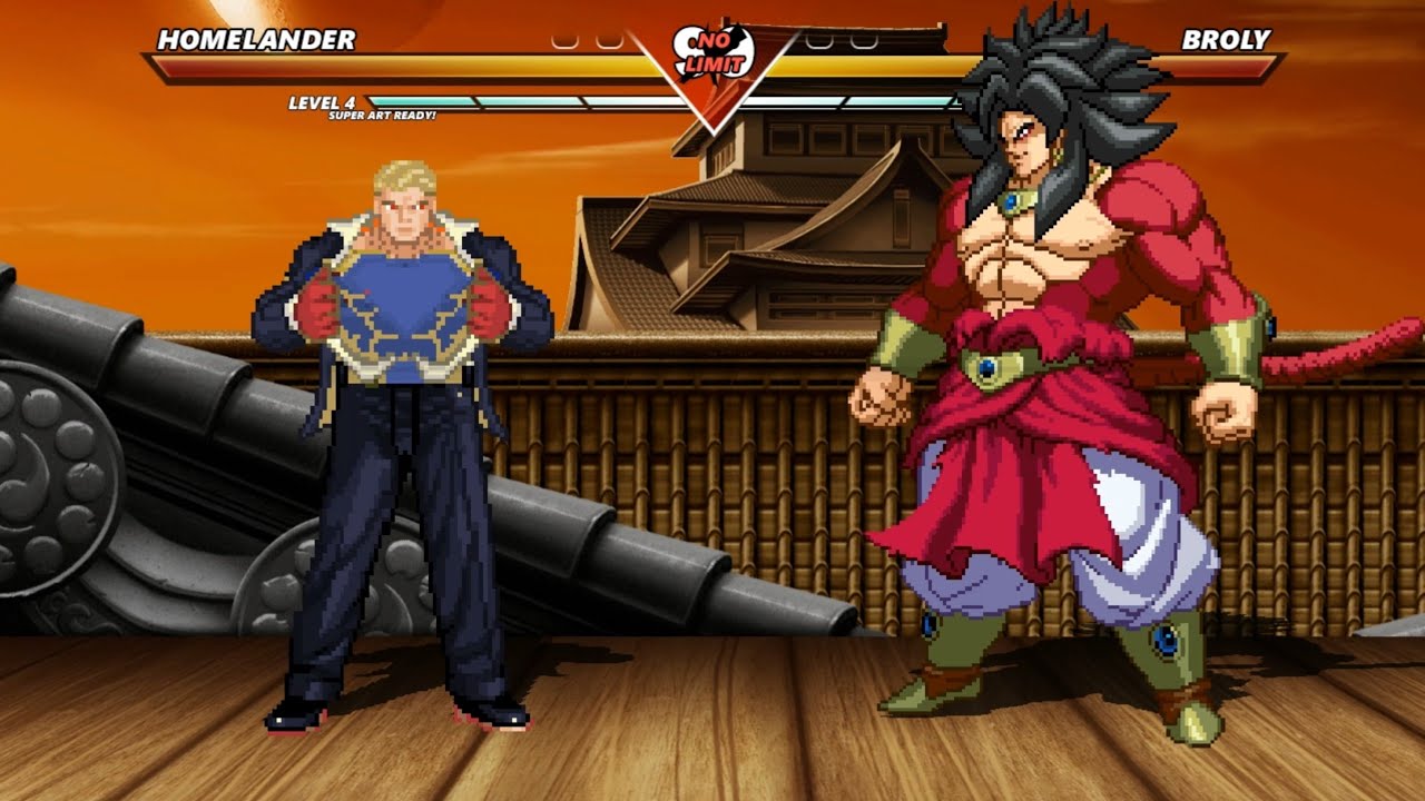 HOMELANDER vs BROLY - High level awesome fight❗🔥