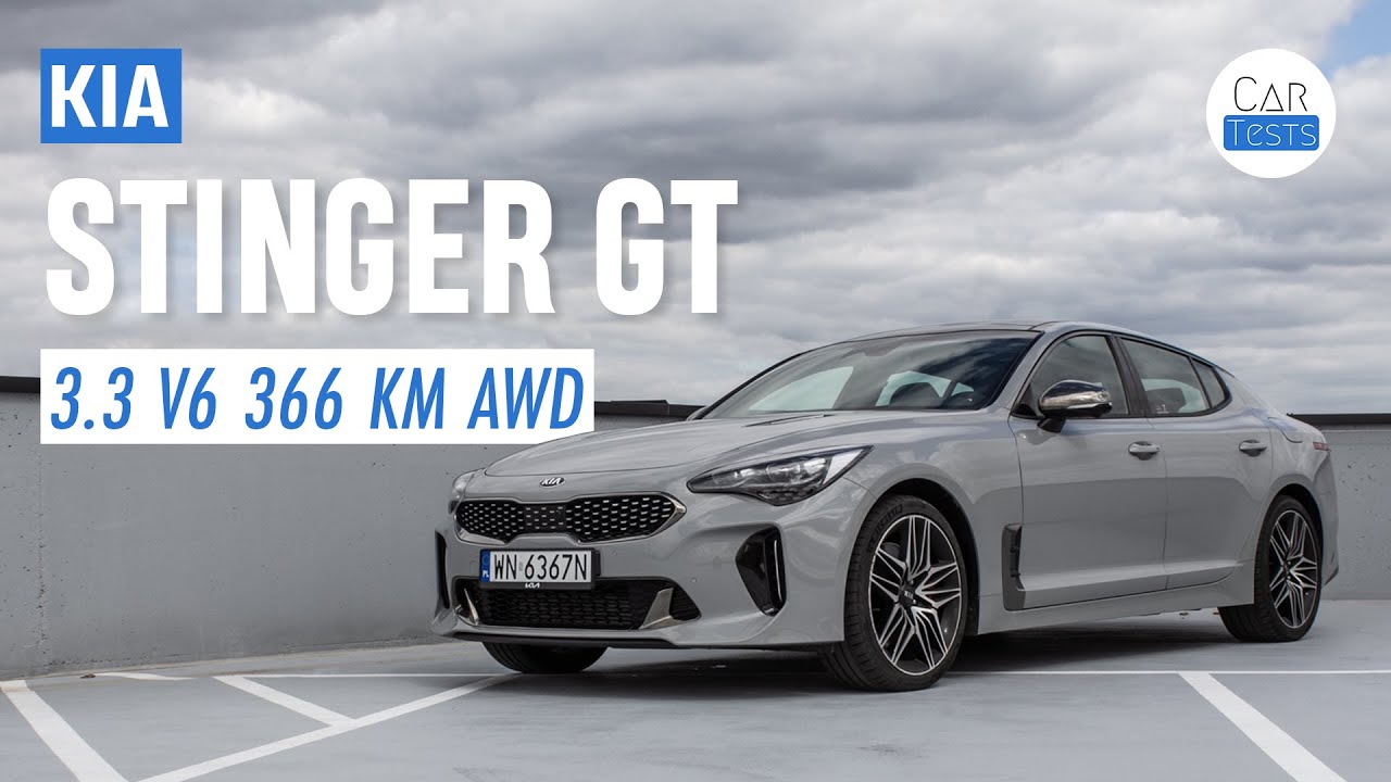 KIA Stinger GT 2021 3.3 V6 366 KM AWD - test i jazda pr&oacute;bna