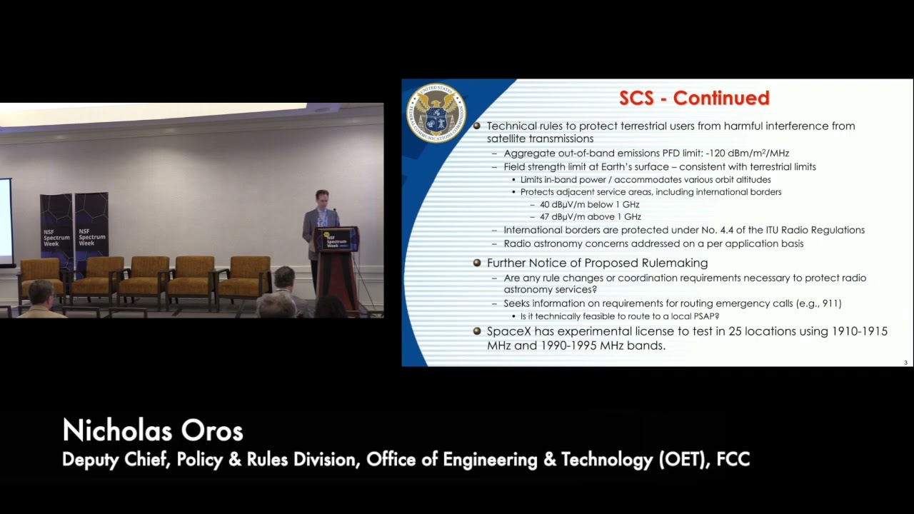 2024 Annual NSMA Conference: Spectrum Management Activities at the FCC/OET