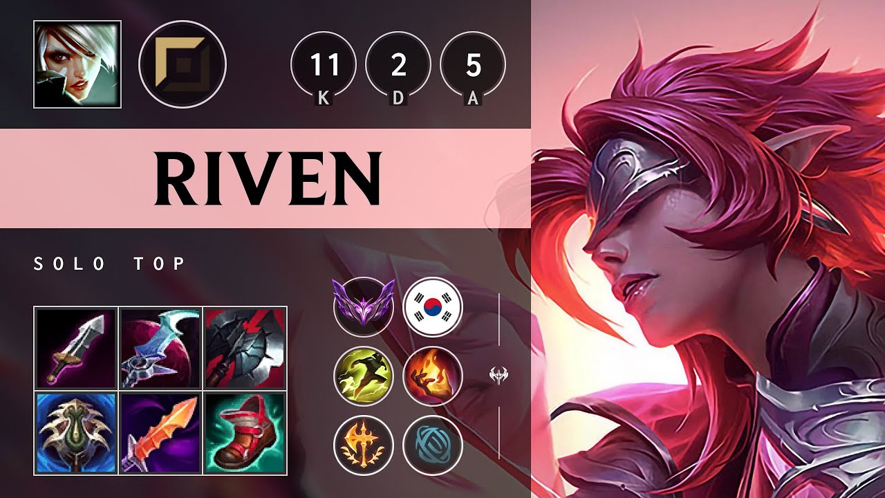 Riven Top vs Aatrox - KR Master Patch 25.20
