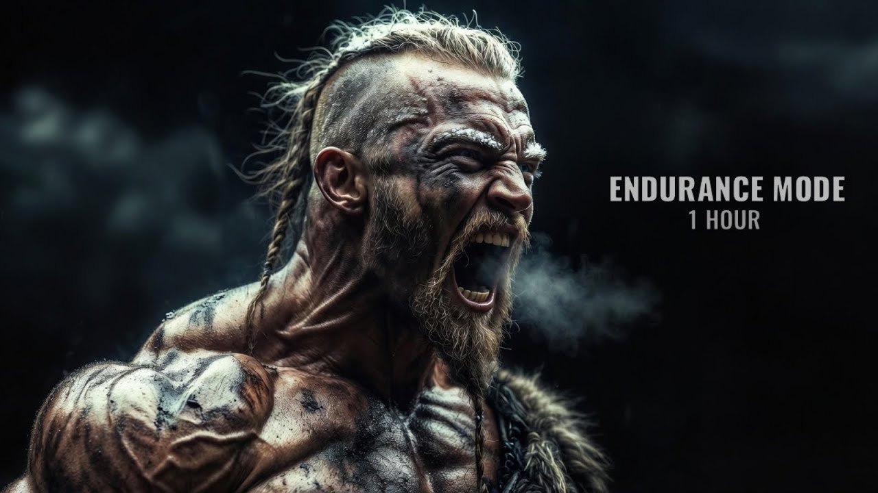 1 Hour Viking War Drums for Endurance Training | Iron March