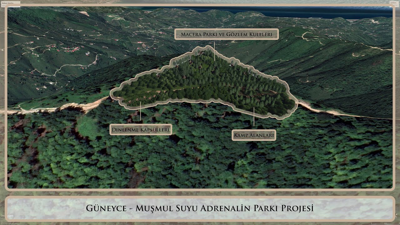 Trabzon - Güneyce - Muşmul Suyu Adrenalin Parkı Projesi - 2020