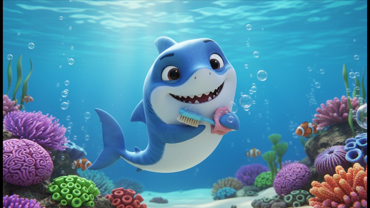 Baby Shark – Primer día de clases | canciones infantiles en español | Aventura escolar bajo el mar